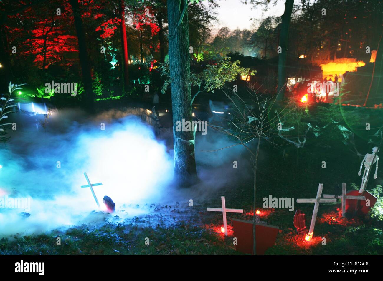 Halloween Party in the Zoom Elebniswelt, world of experience in