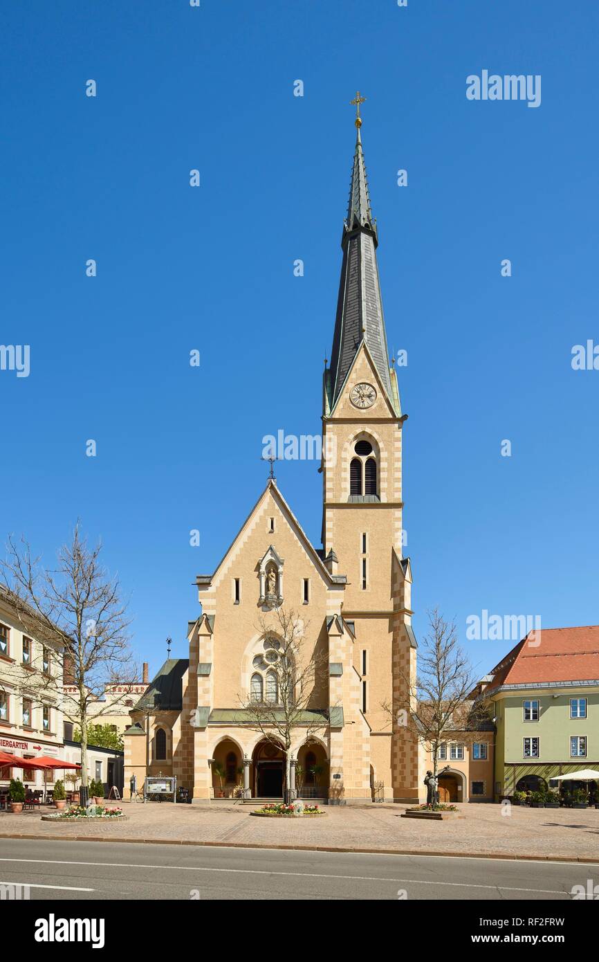 St. Nicholas Church, Villach, Carinthia, Austria Stock Photo