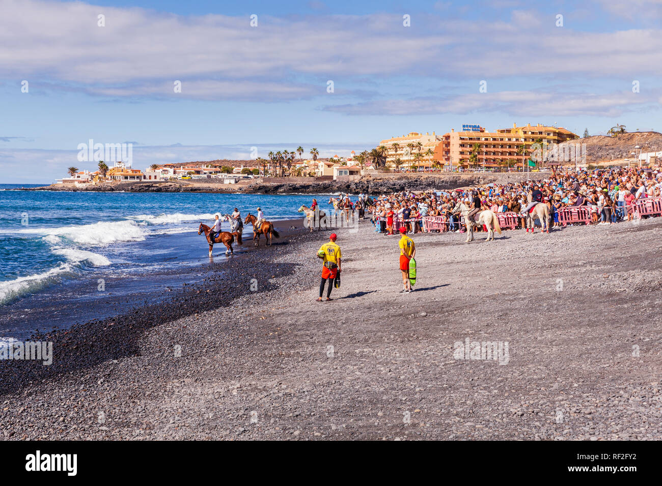 Playa Enramada La Caleta Costa Adeje Tenerife 20 January 2019