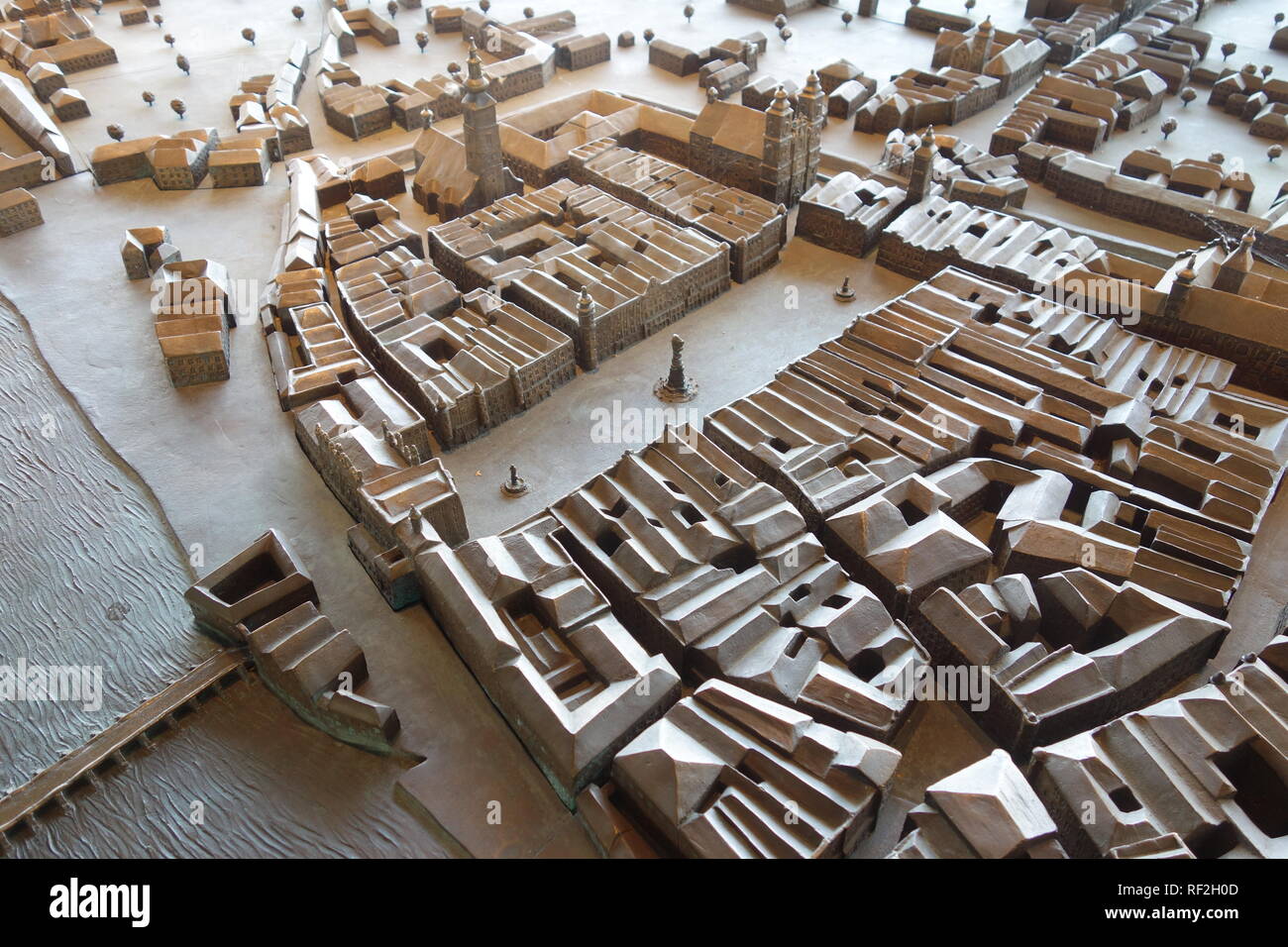 Linz Model Linz, Stadtmodell - Linz, City Model Stock Photo - Alamy