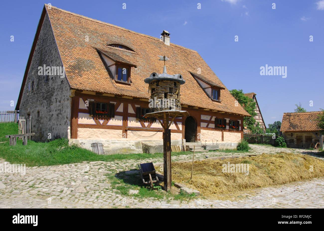 Farmer´s museum in Bad Windsheim, Franconia, Bavaria Stock Photo Alamy