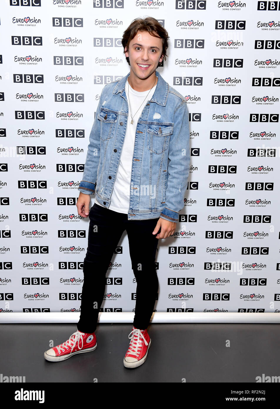 Jordan Clarke attending the Meet the Artists event held at BBC New Broadcasting House,