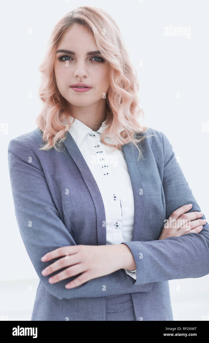 portrait of young business woman Stock Photo - Alamy