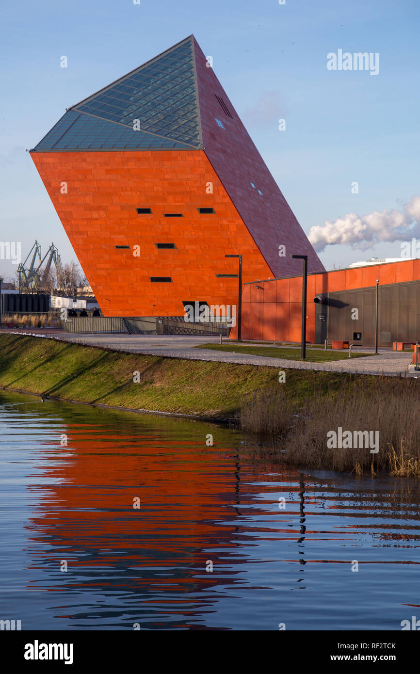 Museum of the Second World War, Gdansk, Poland Stock Photo