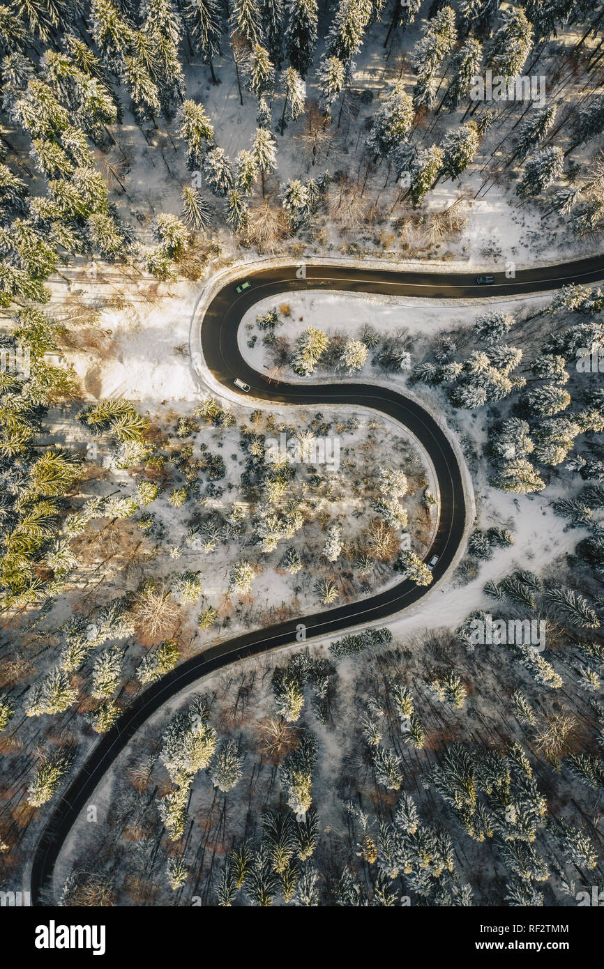 Drone road hi-res stock photography and images - Alamy
