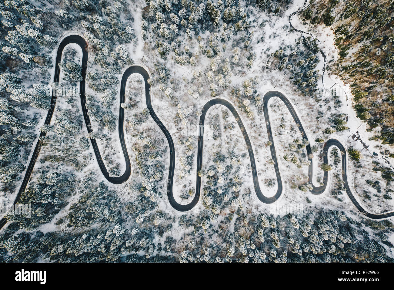Hazardous roads conditions hi-res stock photography and images - Alamy
