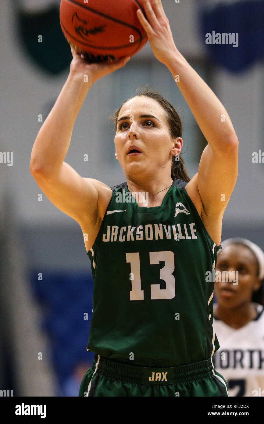 Ncaawbk ju at unf 13 jpg hires stock photography and images Alamy