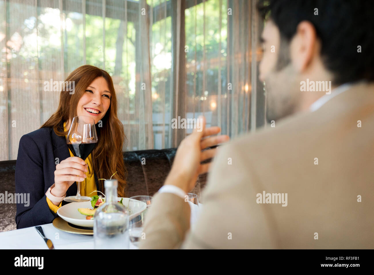 Red wine in restaurant hi-res stock photography and images - Alamy