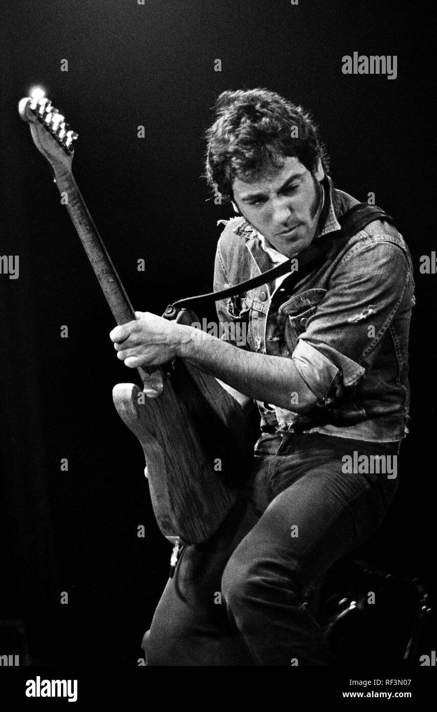 Springsteen Black And White Stock Photos & Images - Alamy