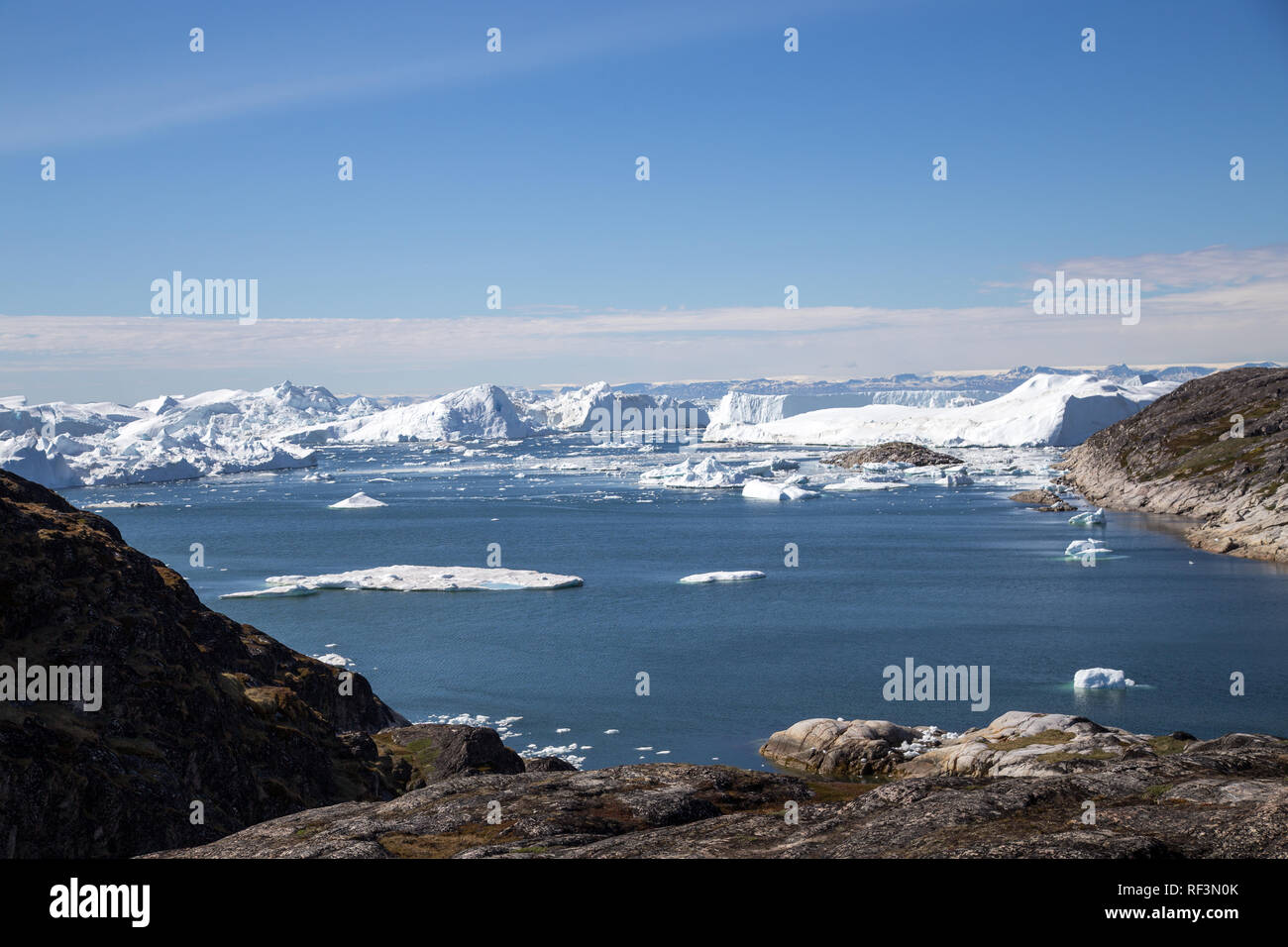 Ilulissat Icefjord UNESCO Site West Greenland Stock Photo Alamy ilulissat-icefjord-unesco-site-west-greenland-stock-photo-alamy