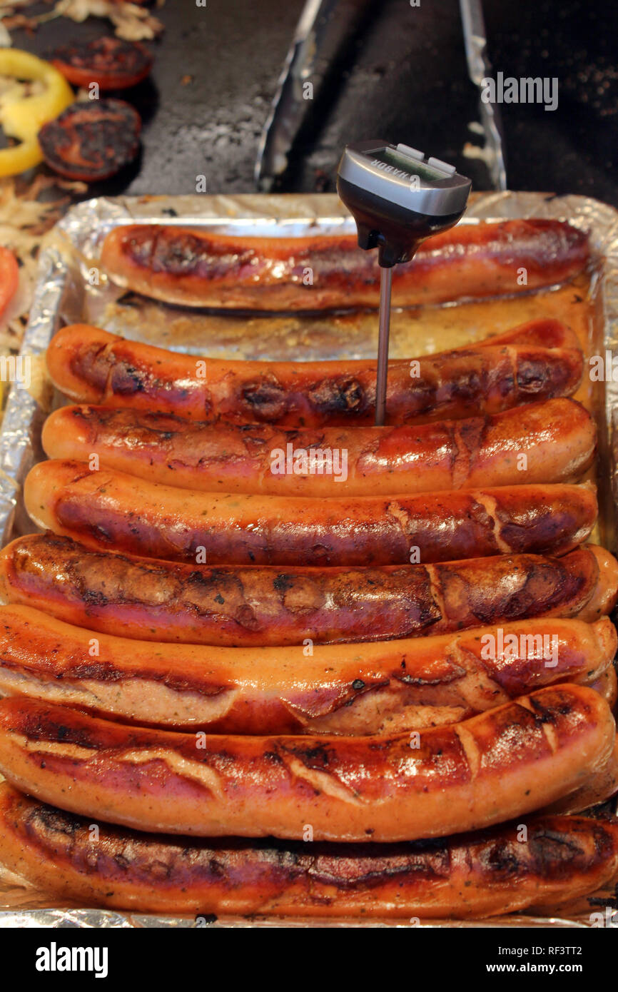 Undercooked sausage hires stock photography and images Alamy