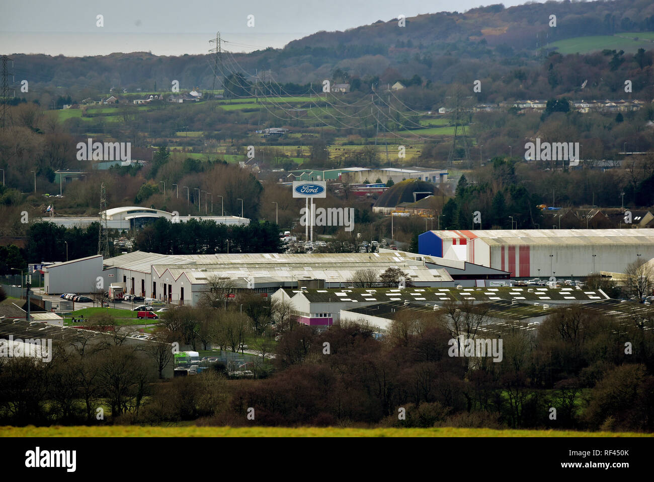 Ford Bridgend Engine Plant, Waterton Industrial Estate, Bridgend, South