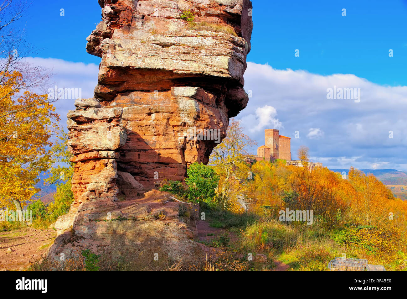 Palatine forest germany rhineland palatinate hi-res stock photography ...