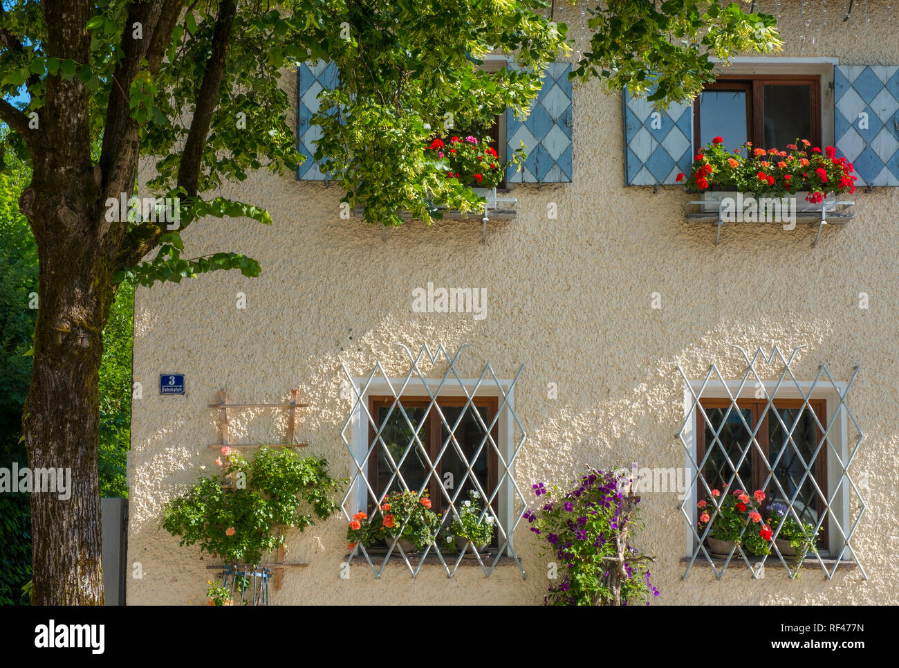 Windows shutters bavaria germany hires stock photography and images