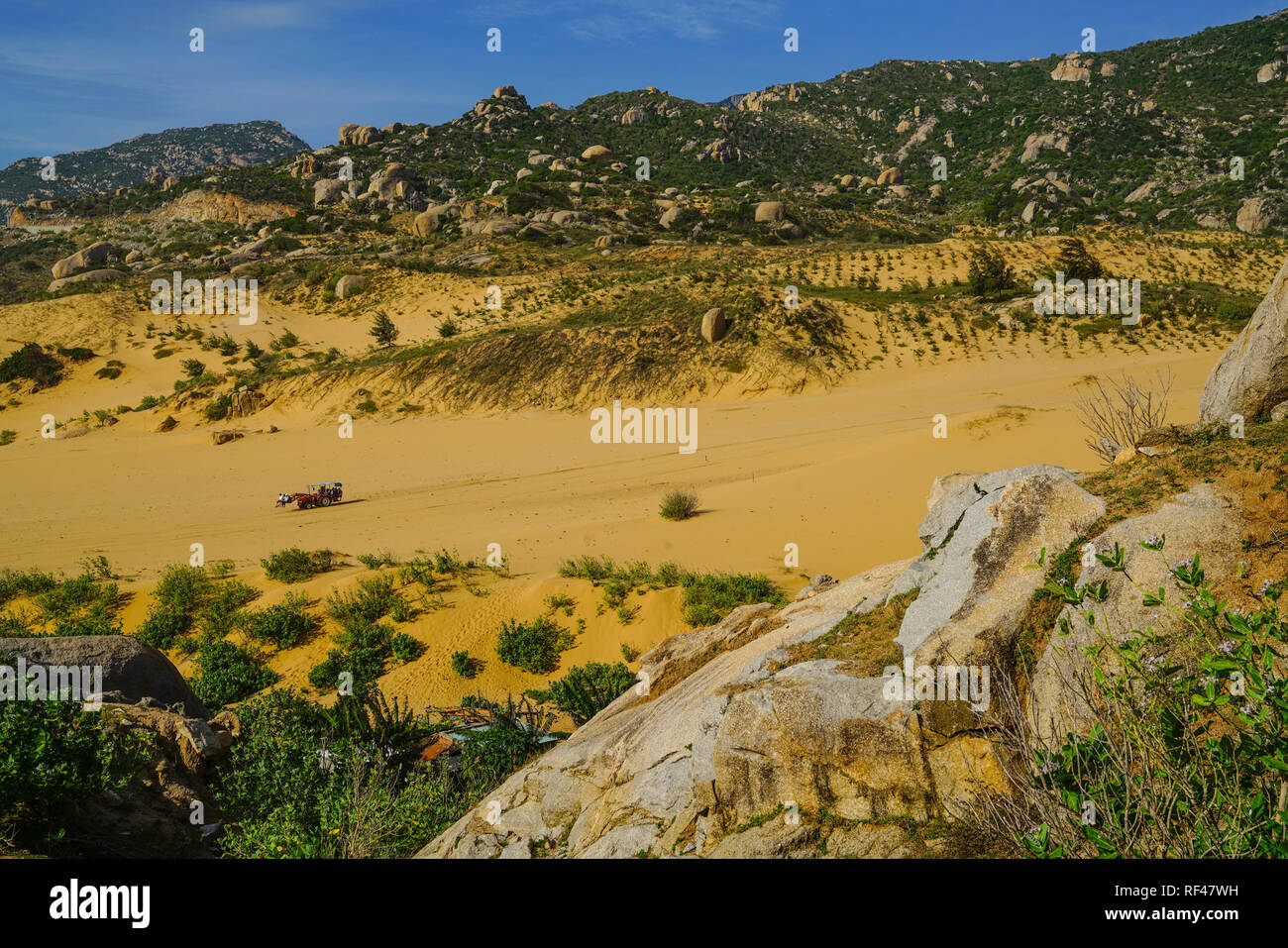 Sand dunes at Mui Dinh, Vietnam Stock Photo - Alamy