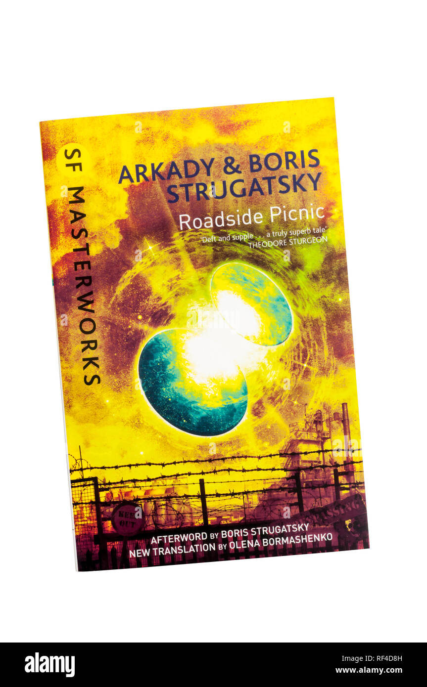 Roadside Picnic by Arkady & Boris Strugatsky was the basis for the film Stalker by Andrei Tarkovsky. Stock Photo