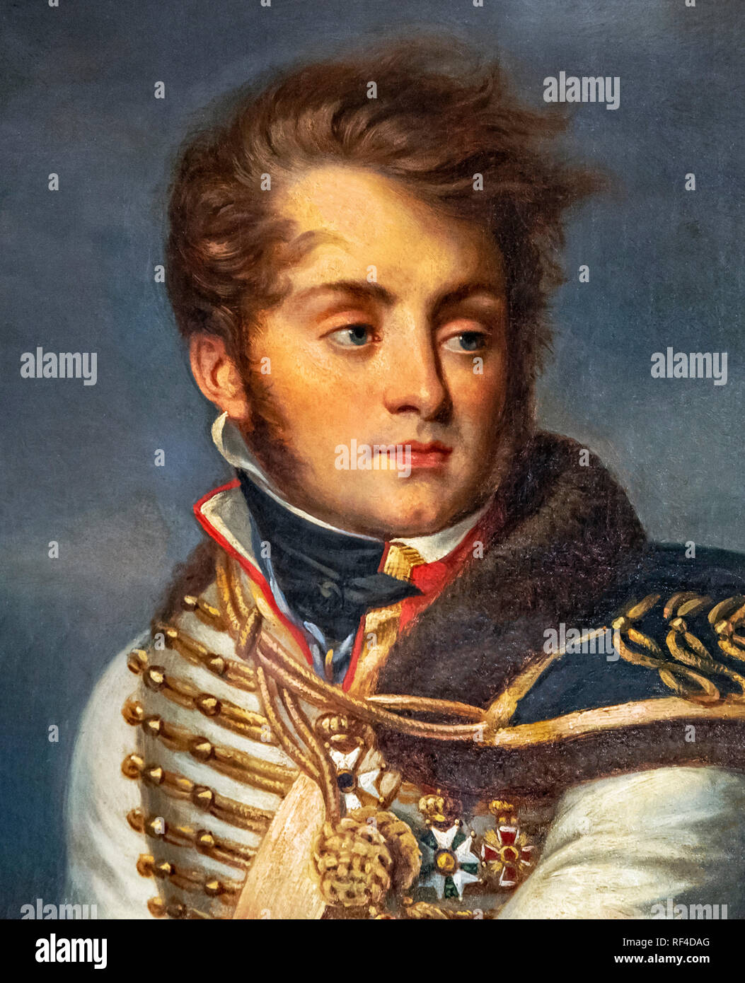 Louis-François Lejeune, Louis-François, Baron Lejeune (1775 – 1848) French general and artist. Stock Photo
