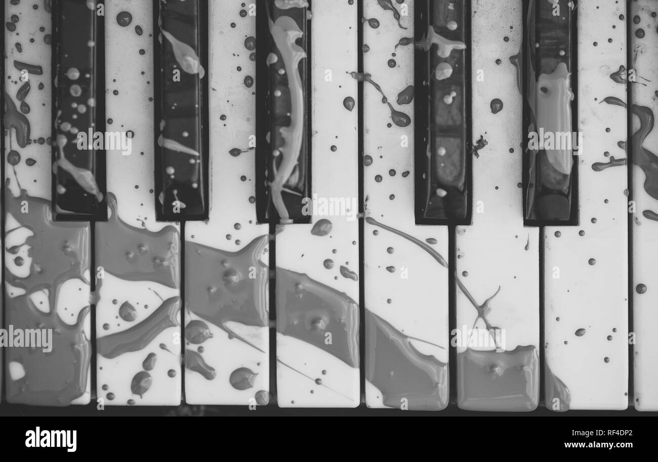 Piano Keys Drawing High Resolution Stock Photography And Images Alamy