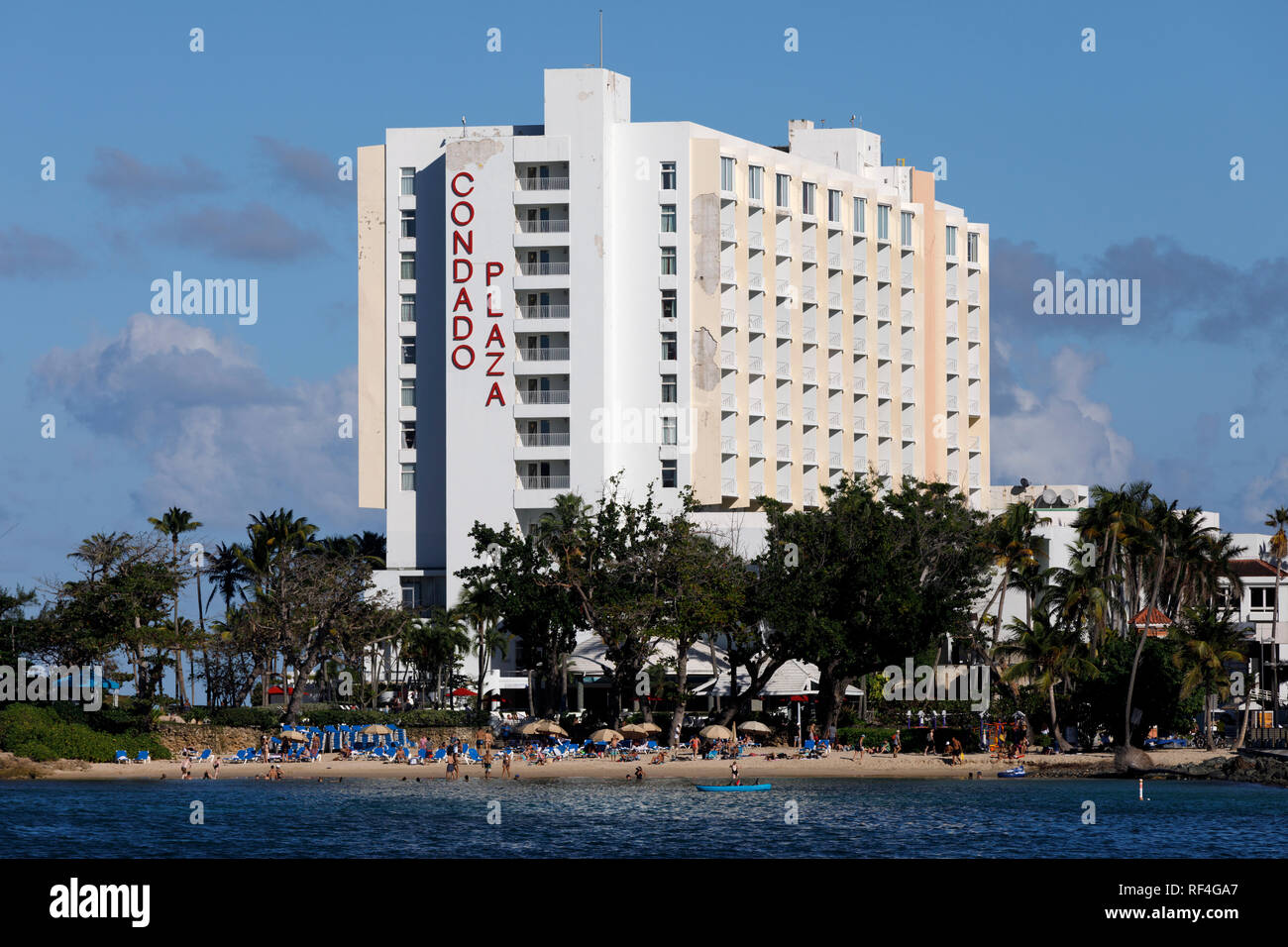 Condado Plaza Hotel San Juan Puerto Rico Stock Photo Alamy