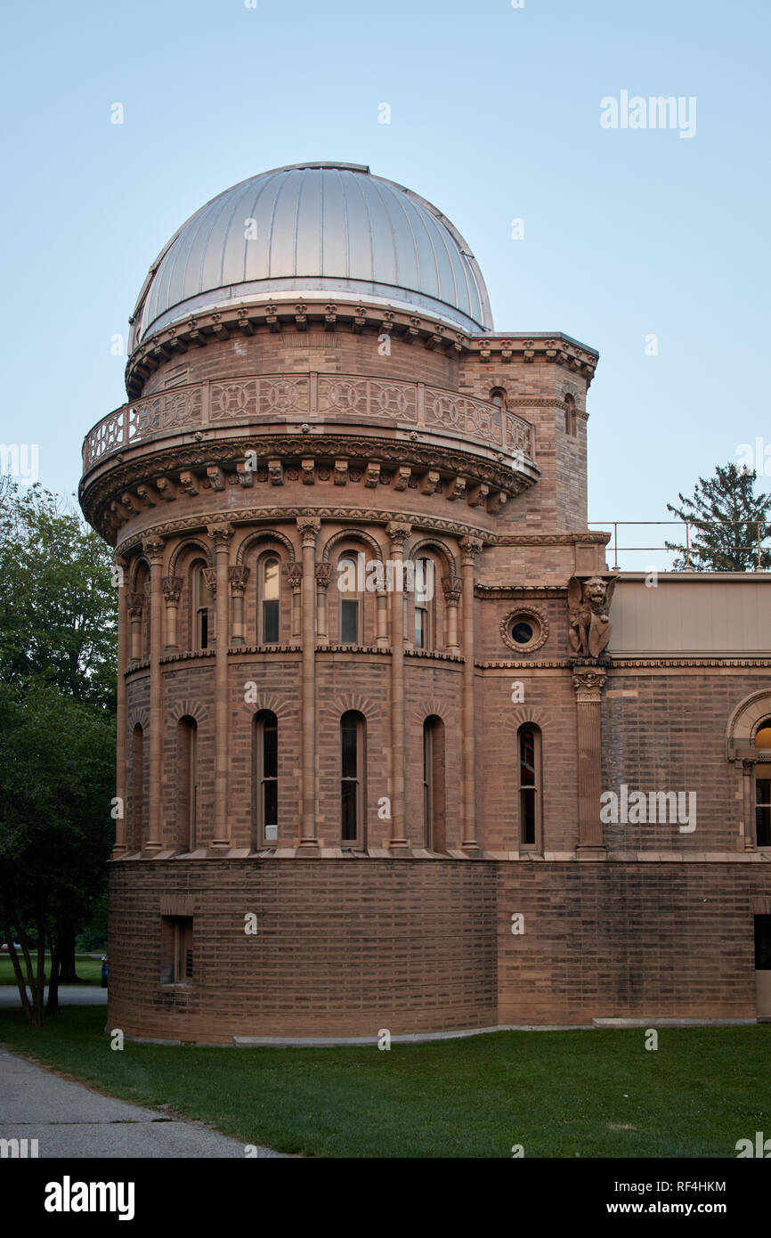 Small telescope dome at Yerkes Observatory in Williams Bay, Wisconsin