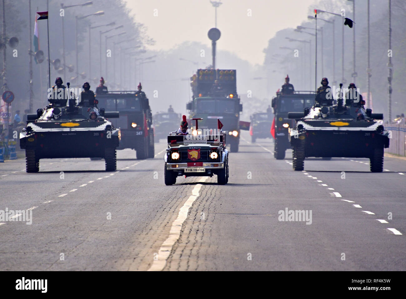 Indian army republic day parade hi-res stock photography and images - Alamy
