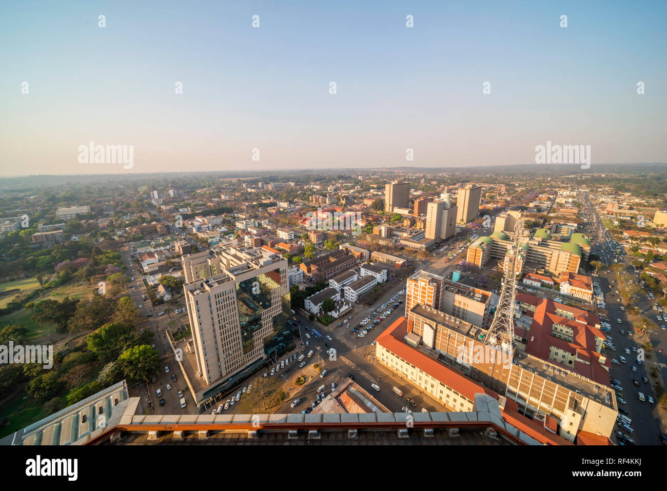 Harare city zimbabwe from above hi-res stock photography and images - Alamy