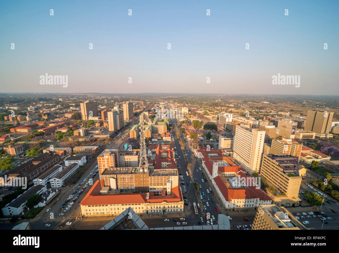 Harare city zimbabwe from above hi-res stock photography and images - Alamy