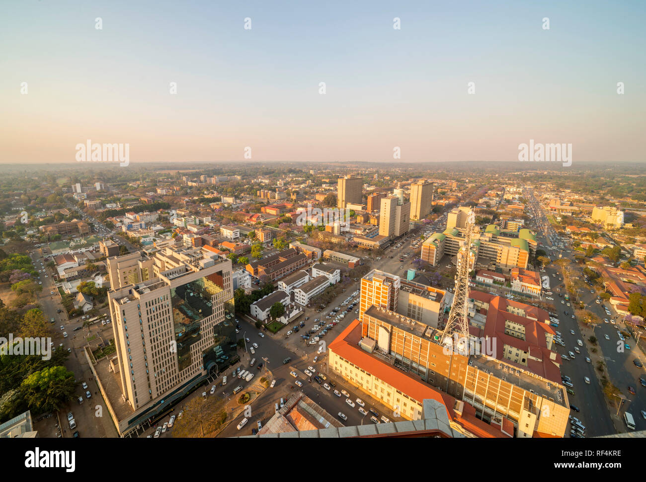 Harare City Zimbabwe From Above Hi Res Stock Photography And Images Alamy