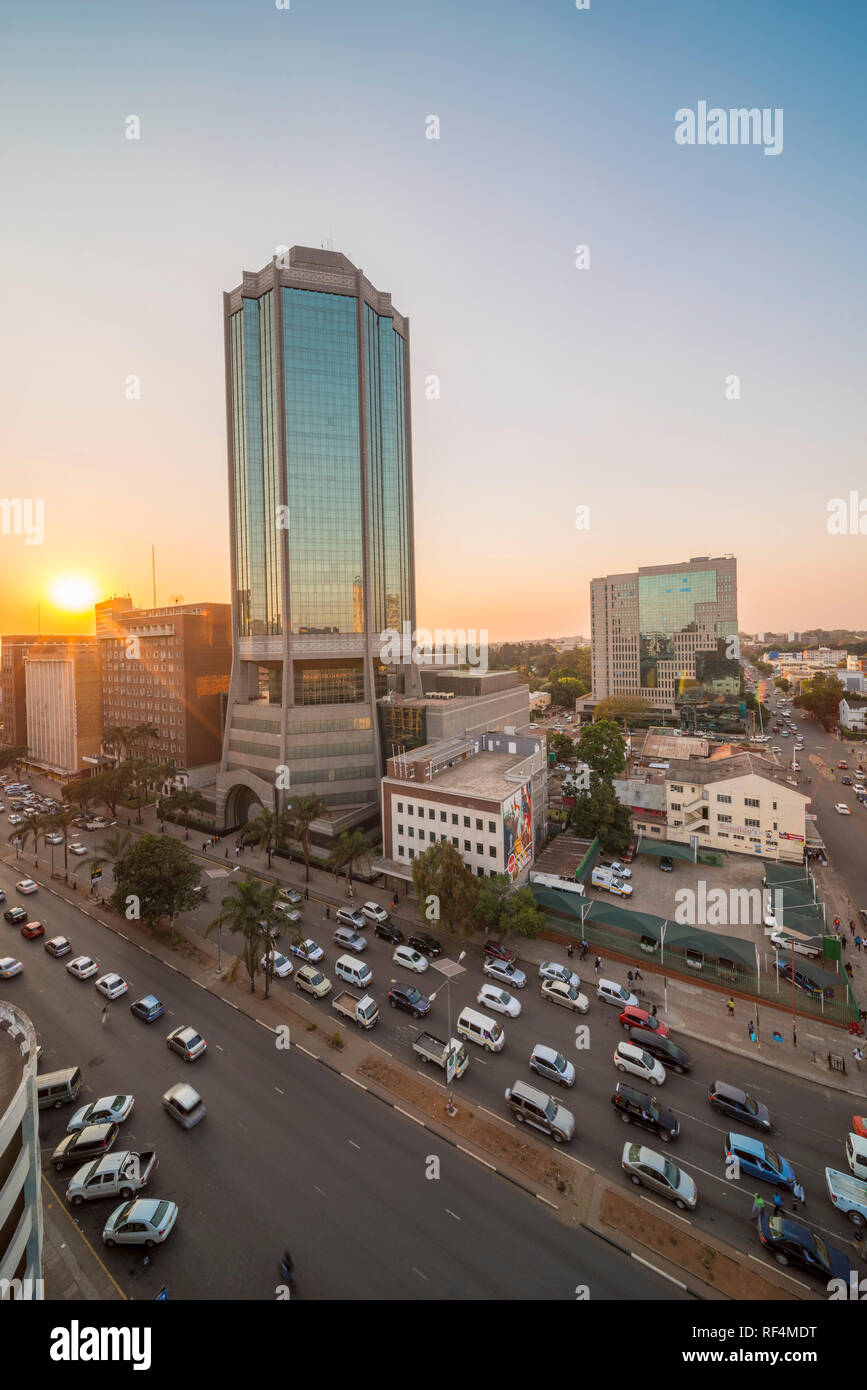 A view of Zimbabwe's Reserve Bank Stock Photo - Alamy