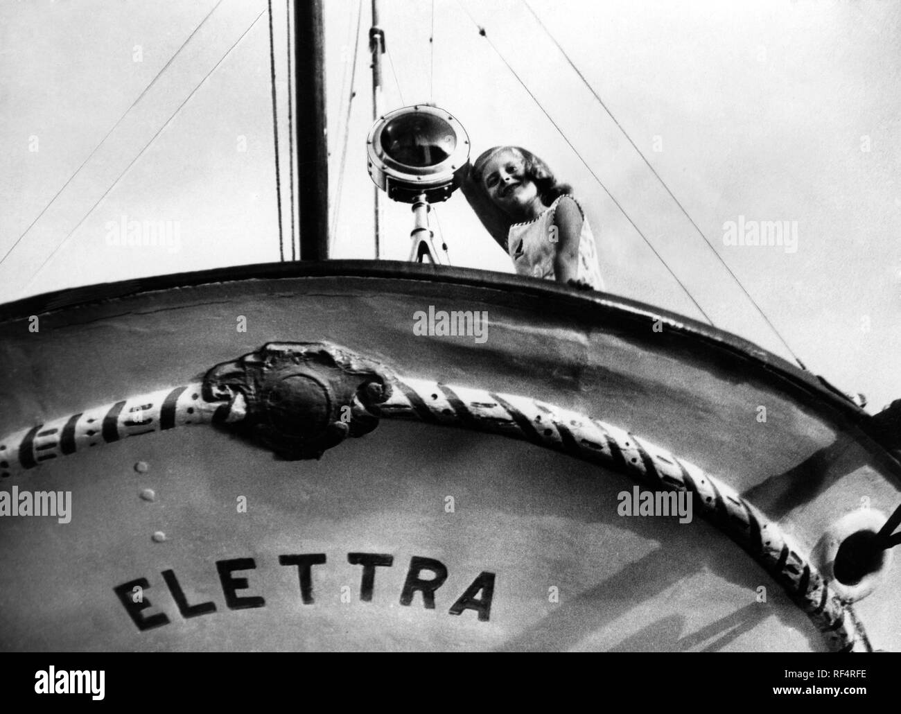 elettra marconi, 1936 Stock Photo