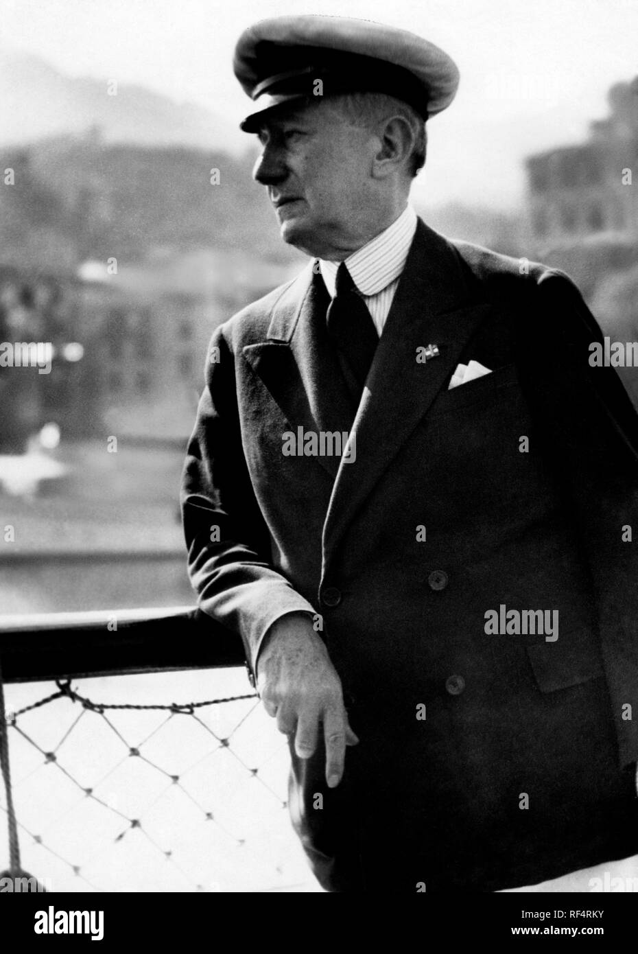 guglielmo marconi, 1936 Stock Photo