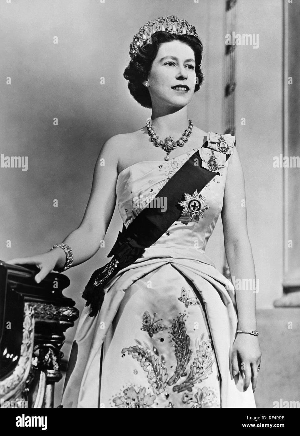 queen elizabeth II, 1961 Stock Photo