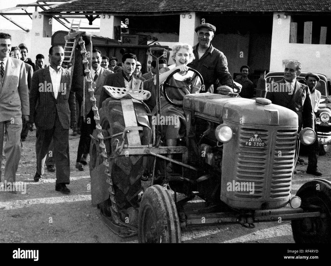 Clare Boothe Luce in lucania, 1964 Stock Photo