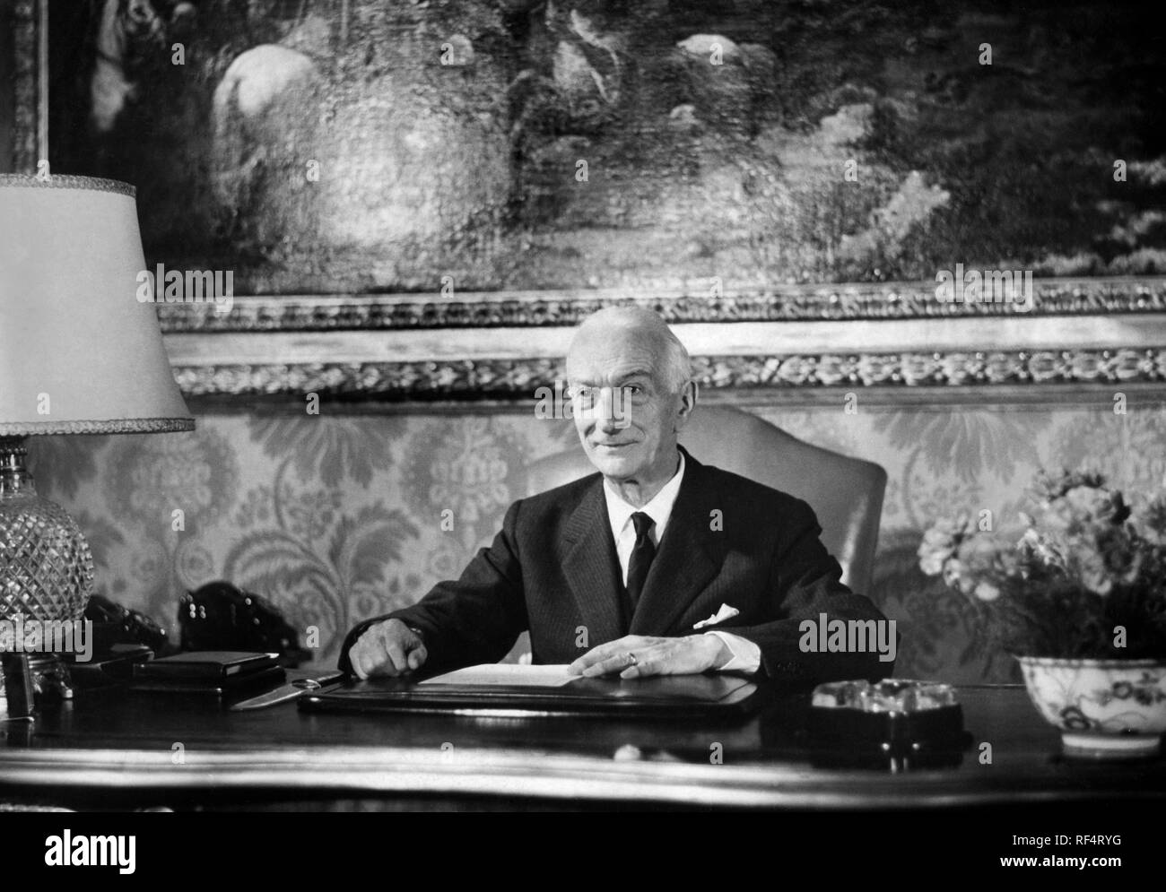 antonio segni, 1963 Stock Photo