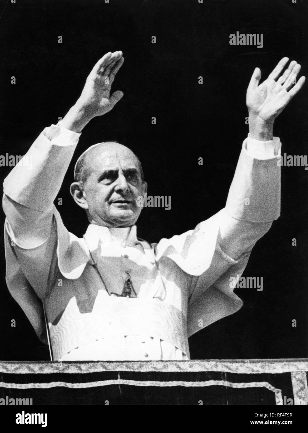 pope paul VI, 1967 Stock Photo