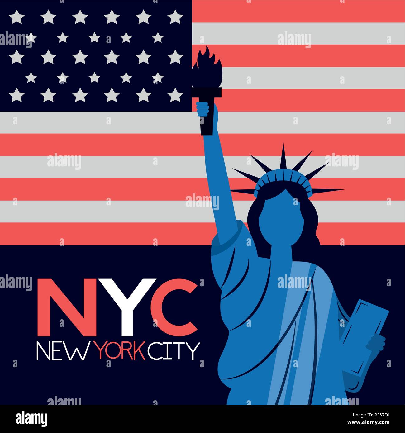 New York City Card Stock Vector Image & Art - Alamy