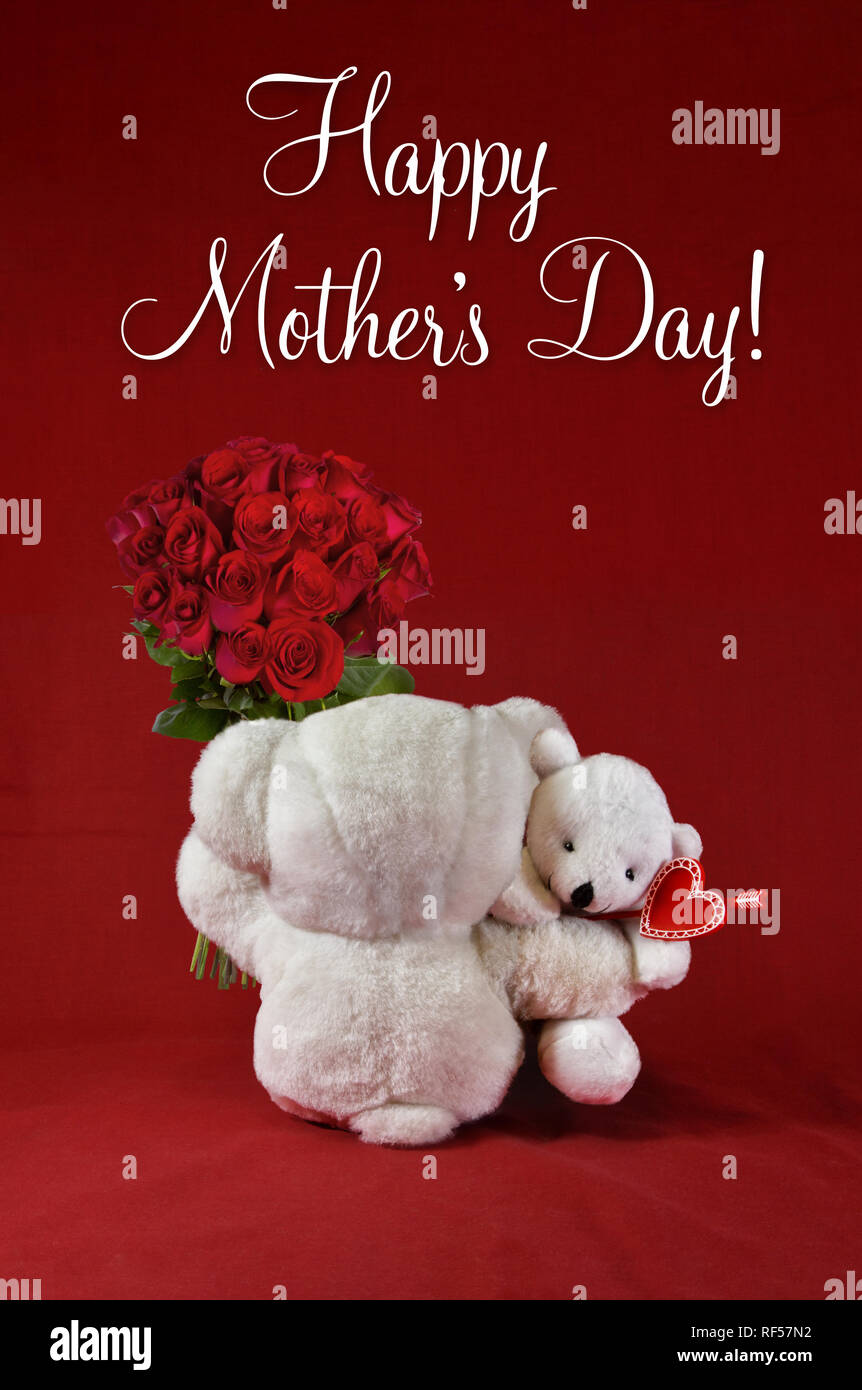 happy mothers day teddy bear