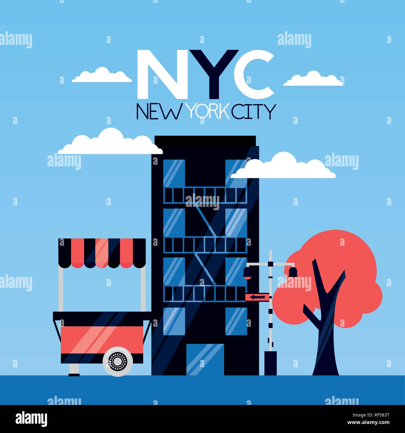 new york city Stock Vector Image & Art - Alamy