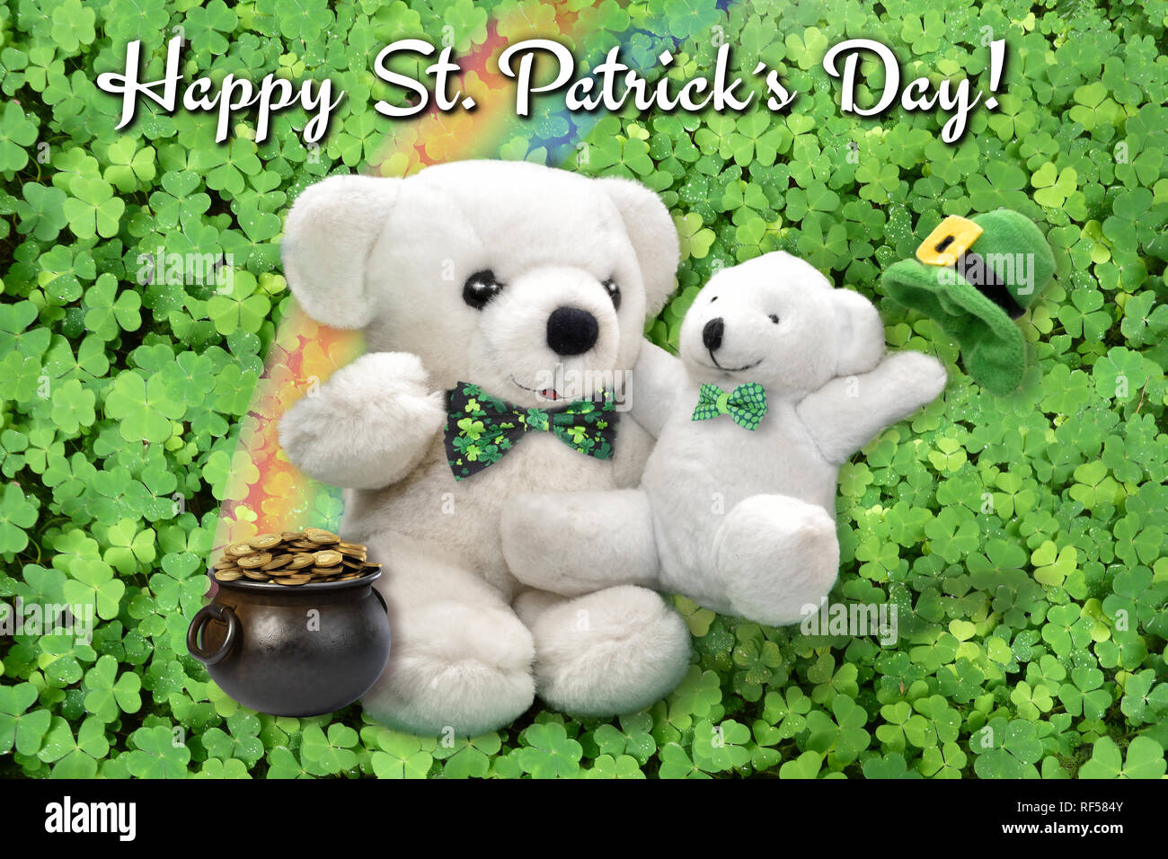 st patrick's day teddy bears