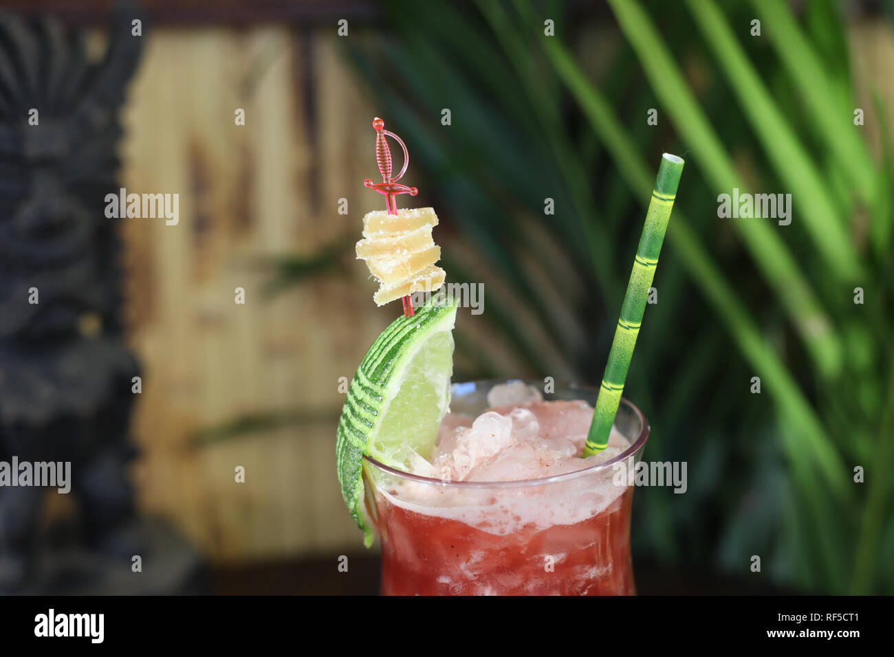 Tiki Drinks Stock Photo