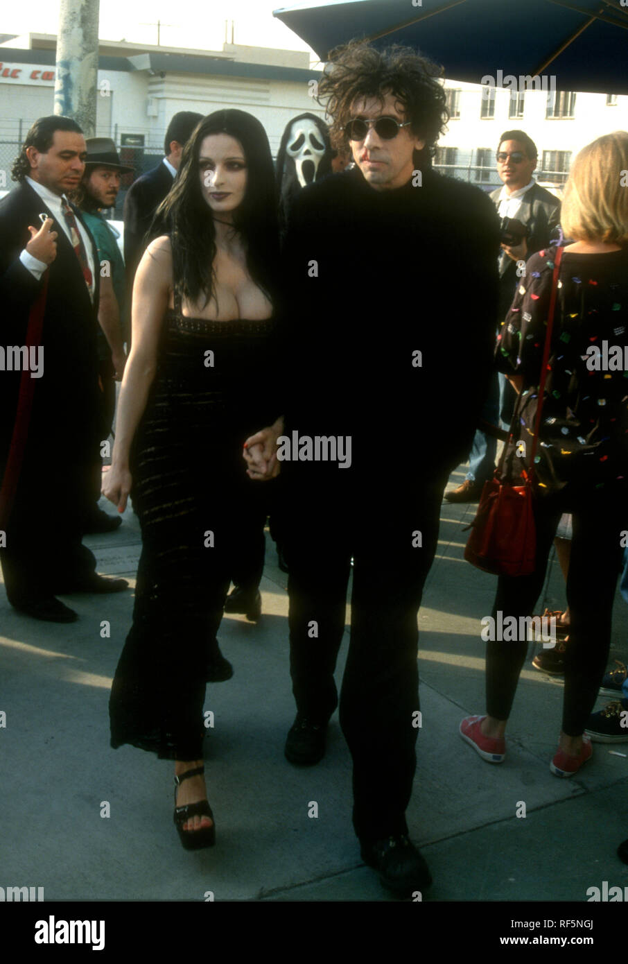 Tim burton lisa marie hires stock photography and images Alamy
