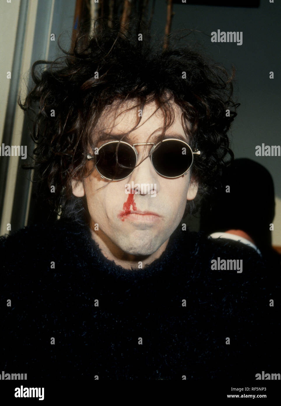 LOS ANGELES, CA - OCTOBER 31: Director Tim Burton attends Tim Burton's 'The  Nightmare Before Christmas' book event on October 31, 1993 in Los Angeles,  California. Photo by Barry King/Alamy Stock Photo