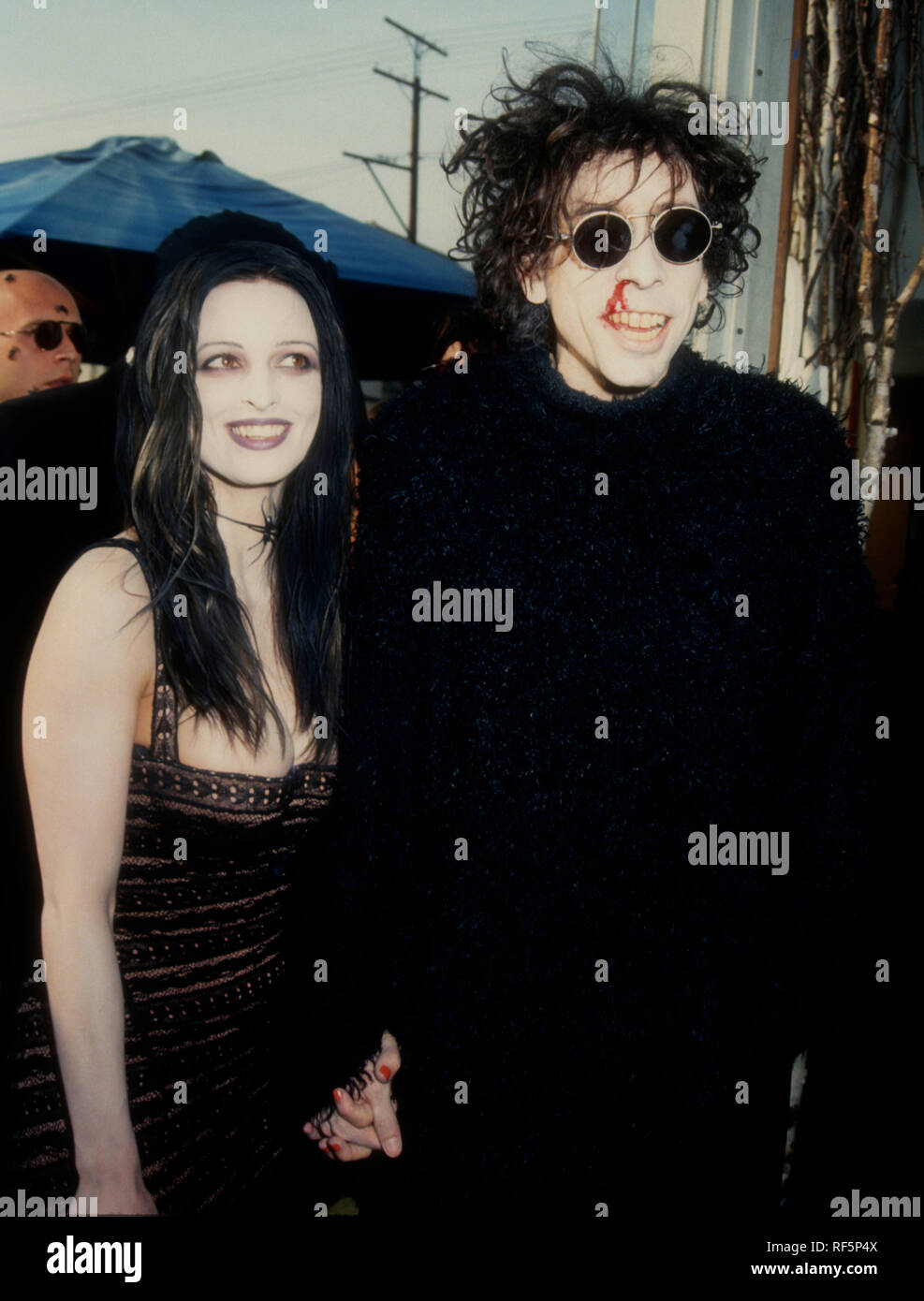Tim burton lisa marie hires stock photography and images Alamy