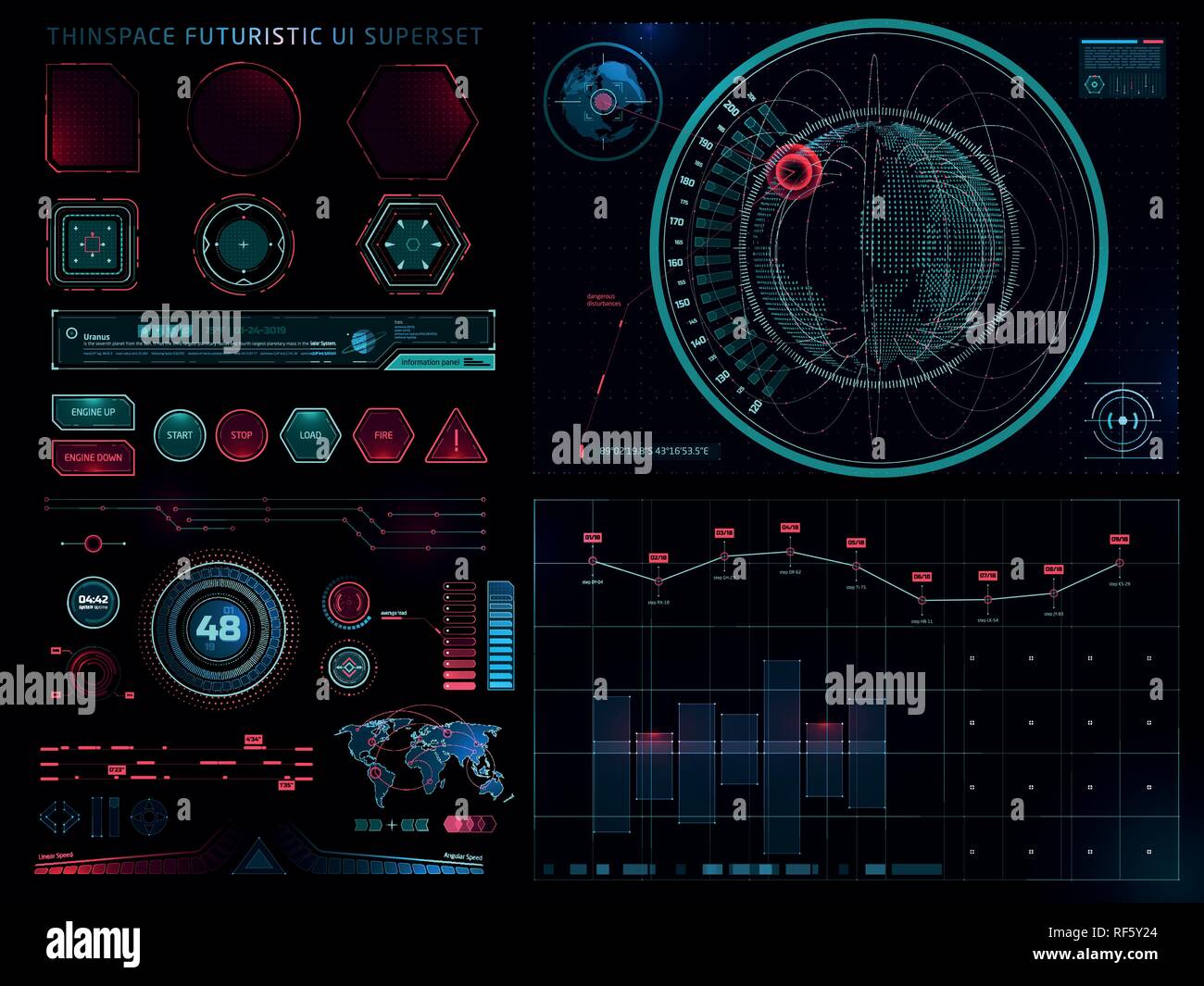 User Interface Design Futuristic