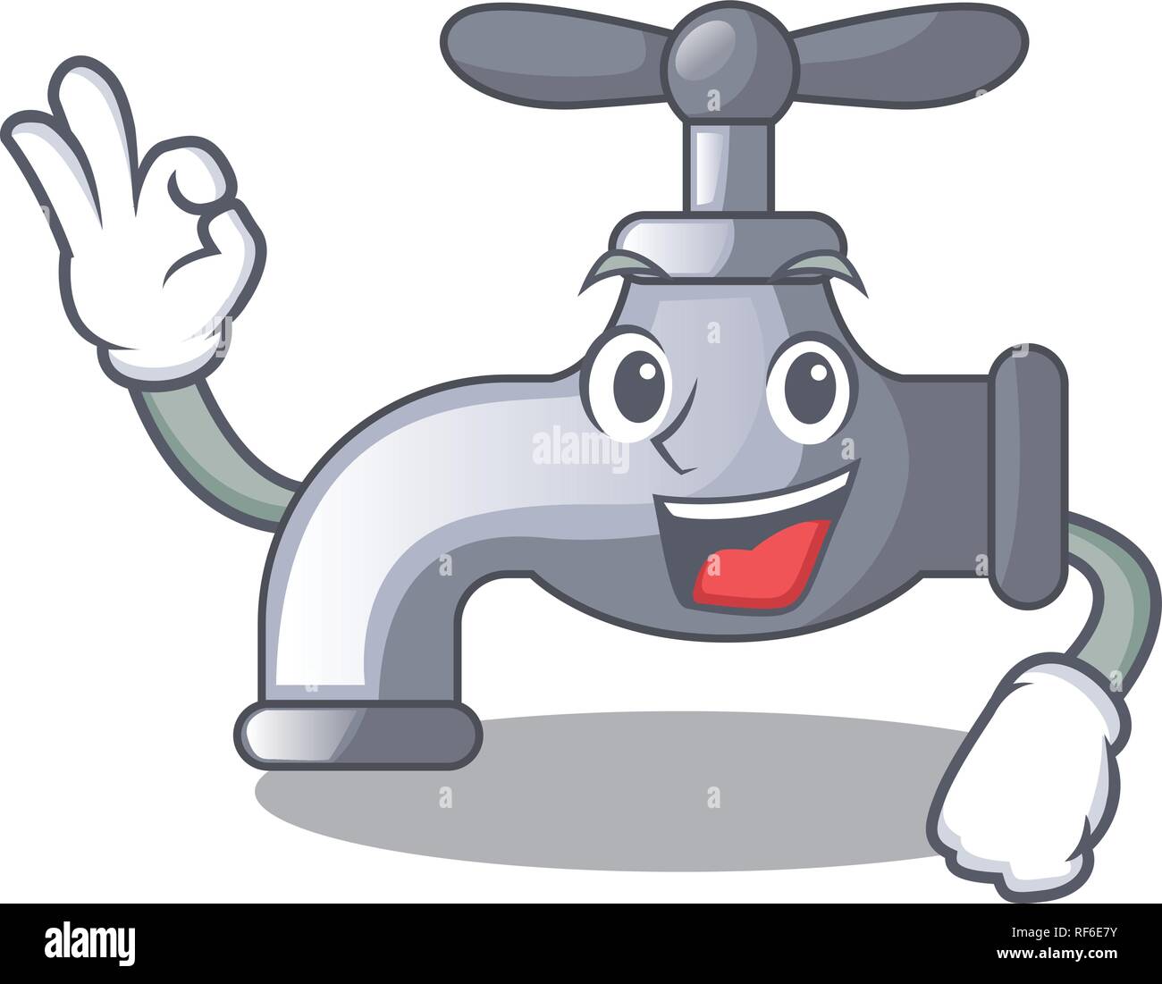 Okay water tap installed in cartoon bathroom Stock Vector Image & Art - Alamy Okay water tap installed in cartoon bathroom Stock Vector Image & Art - Alamy