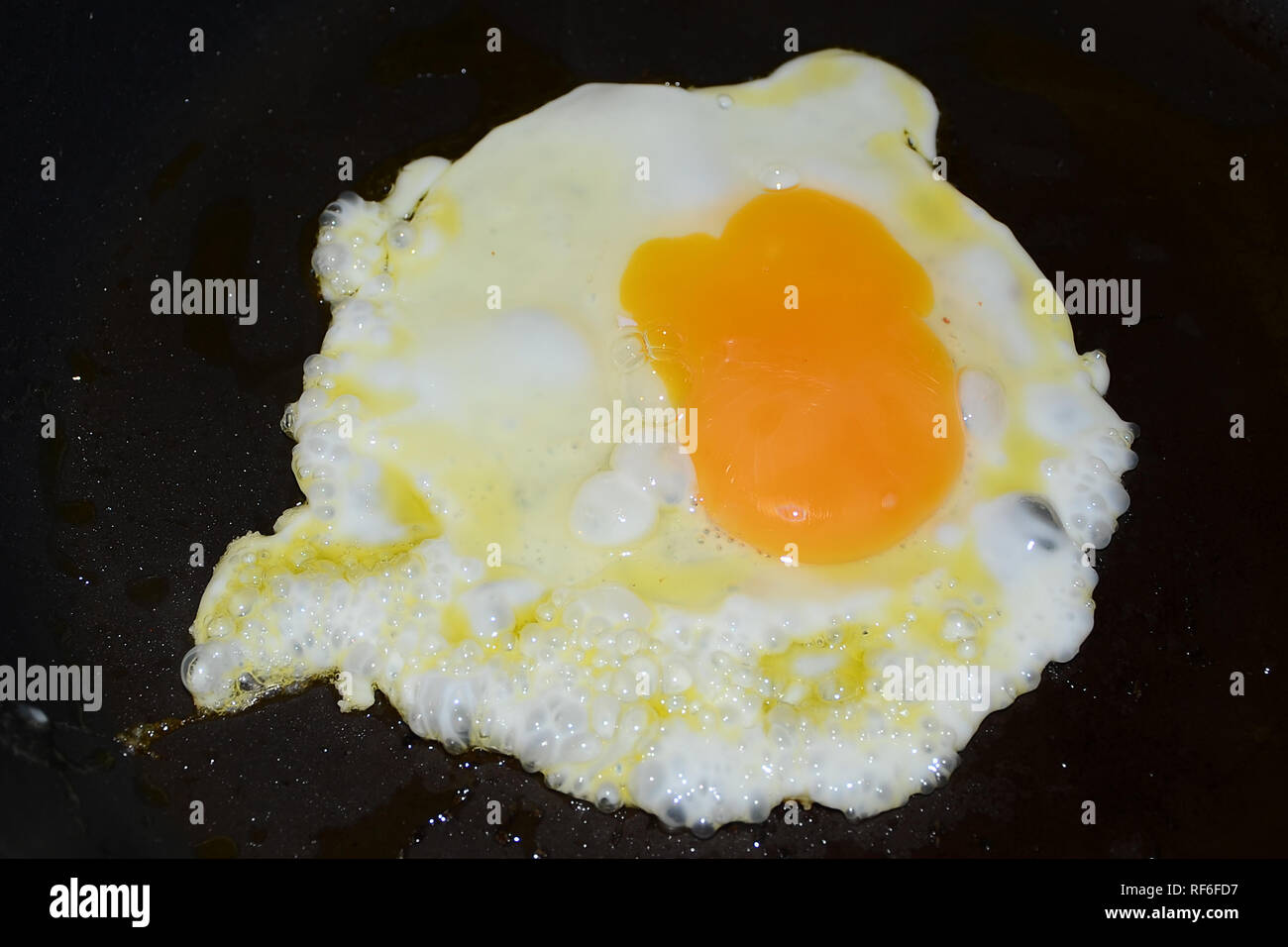 fried egg, english breakfast Stock Photo