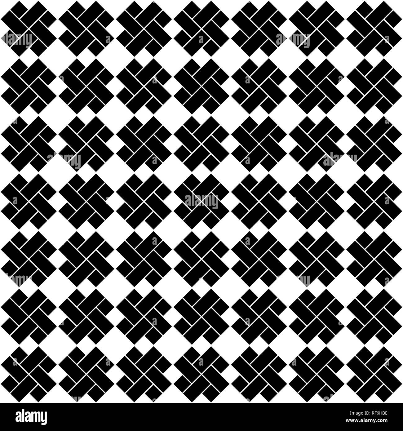 Seamless Japanese cross pattern icon isolated on white background. Vector Stock Vector