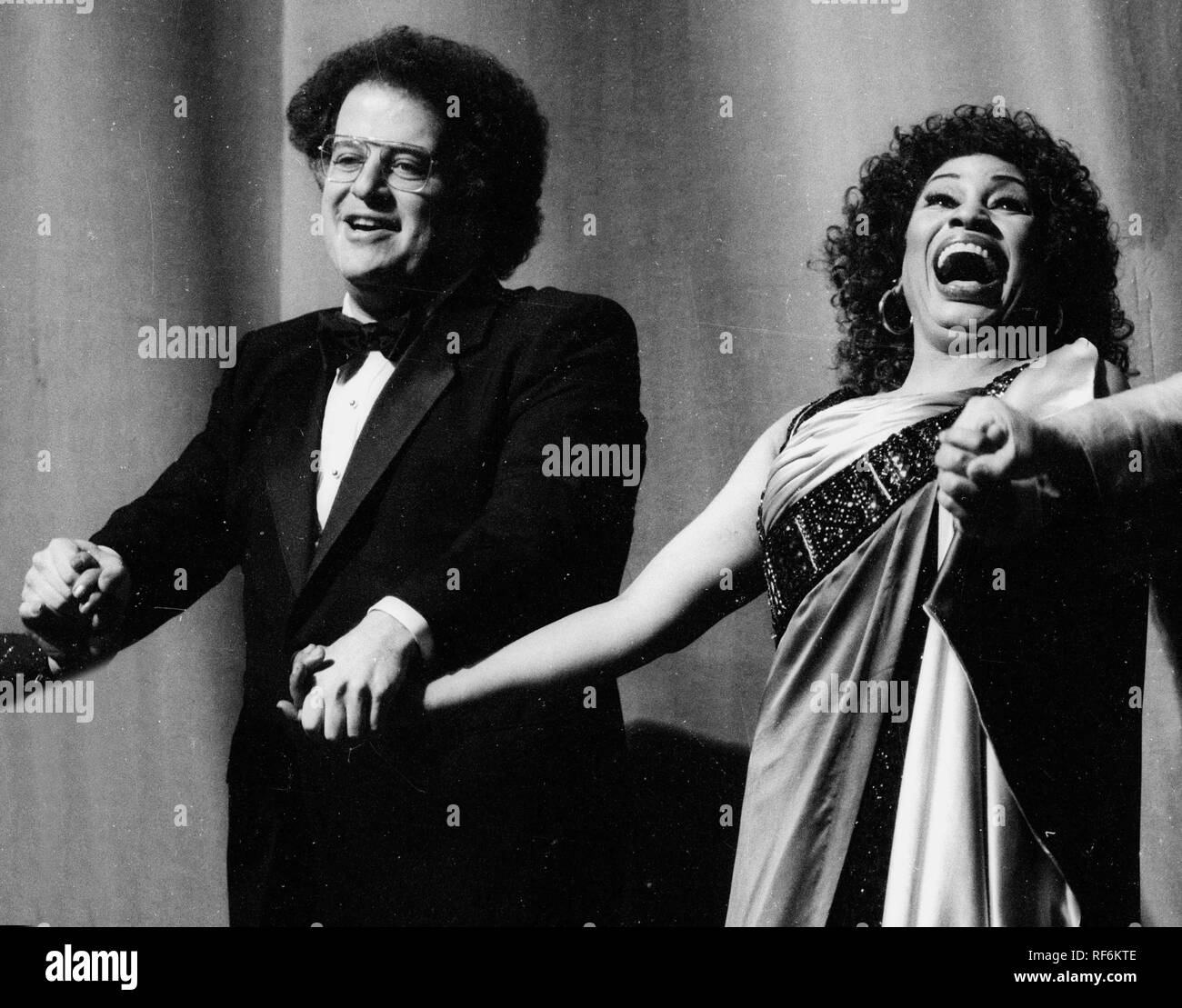Maestro James Levine and Leontyne Price 1982 Photo By Adam Stock Photo Alamy