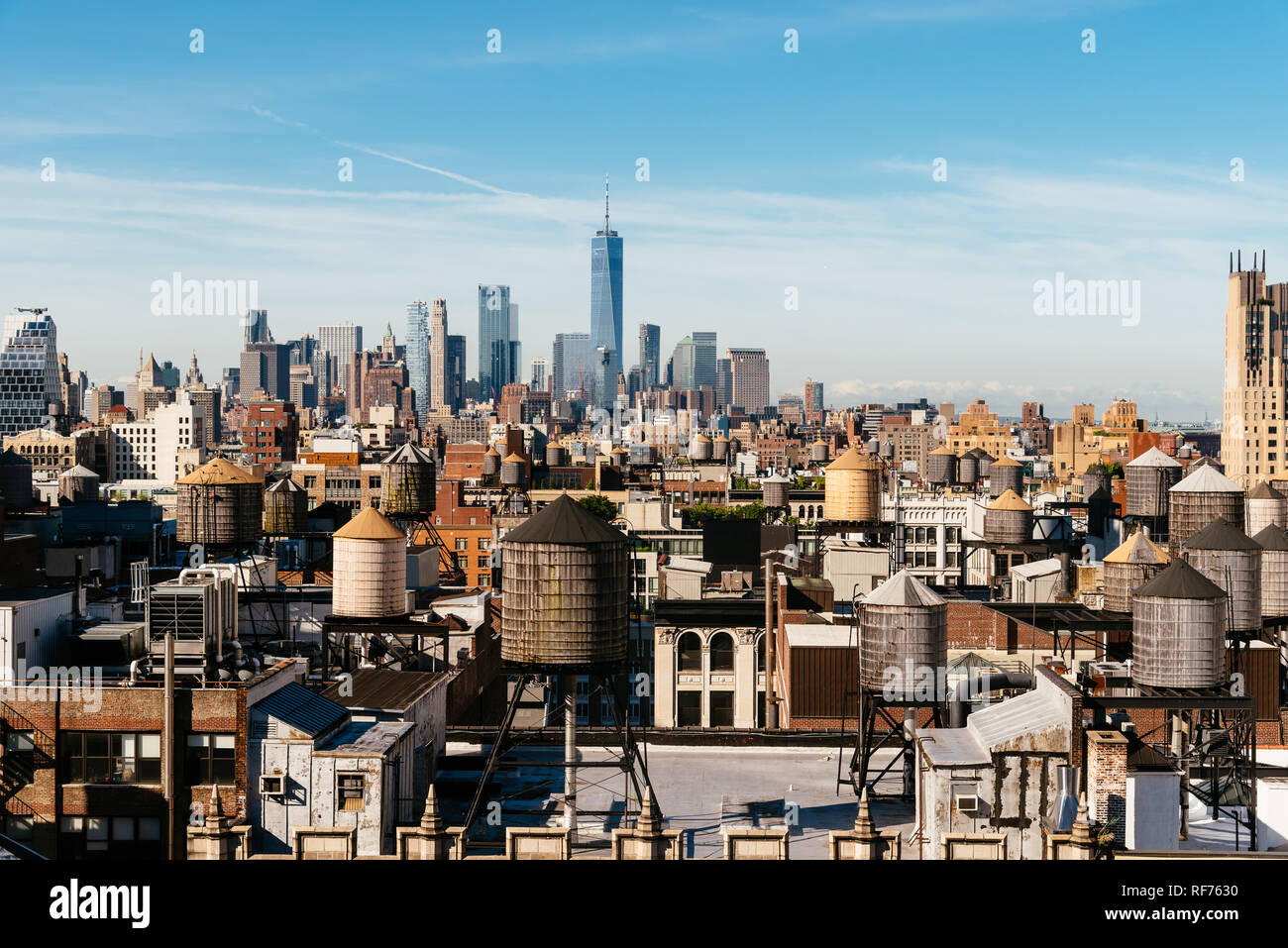 Rooftop village new york hi-res stock photography and images - Alamy