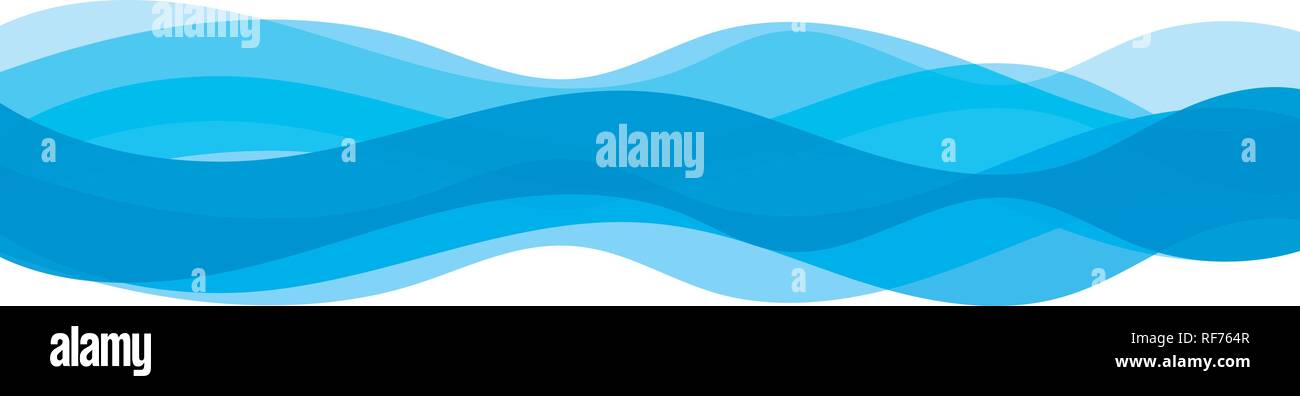 Abstract Water wave vector illustration design background Stock Vector ...